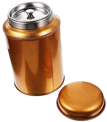 OKUMEYR Küchen-vorratsdose Aus Edelstahl Versiegeltes Teebehälter Multifunktionaler Vorratsbehälter Für Haushalt Praktische Aufbewahrungsdose Für Tee Kaffee Trockenfutter