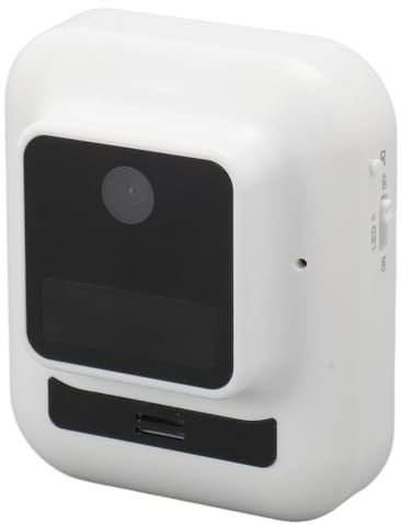 CCYLEZ Drahtlose WiFi-Kamera, Überwachungskamera mit Echtzeitalarm, Zwei-Wege-Anruf, Nachtsicht, Magnetische Installation, Haustierkamera für den Innenbereich für Sicherheit
