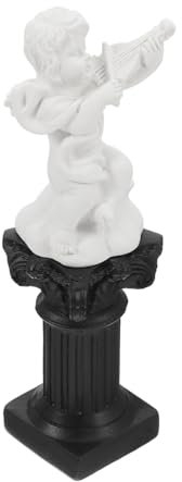 TOPBATHY Roman Sculpture Mini Column Model Resin Roman Pillars Photo Props Decorative Statue for Wedding Party