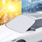 Alaoo Copri Parabrezza per Auto, Telo Parabrezza Auto Antigelo, Copertura Parabrezza Auto Inverno, Protezione dalla Neve, Anti UV, Adatto La Maggior Parte Dei Veicoli