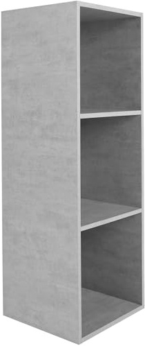 Charles Jacobs Vinyl Record LP Storage Box Unit - Concrete Effect - Extra Large