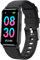 BRIBEJAT Smartwatch Damen Herren, 1.47 HD Touchscreen Fitness Tracker, 123+ Sportmodi, Fitnessuhr mit Herzfrequenz Schlafmonitor, IP68 Wasserdicht Uhr für Android iOS, Schwarz