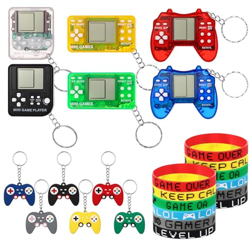 GSrenyu Video Game Party Bag Fillers for Boys Kids 24 PCS Video Game Favors