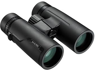 OM SYSTEM 8x42 PRO Fernglas - Wasserdichtes Outdoor-Glas für | Lichtstarkes Dachkant-Fernglas mit 1,5m Naheinstellgrenze, robustem Gehäuse und beschlagfreier Optik für Brillenträger
