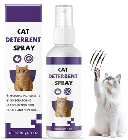 GLAMVIV 120ml Cat Anti-bite Spray, an Effective Solution for Protecting Furniture, Sofas, Plants, and Carpets from Cat Scratching, Suitable for Both Indoor and Outdoor Use