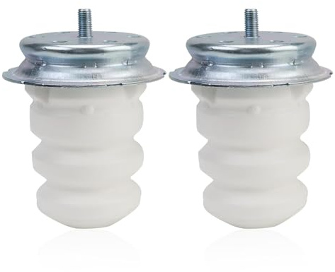 Anschlagpuffer Gummilager 2PCS Federteller Anschlagpuffer Blattfeder Federwegsbegrenzer Federgummi Anschlagdämpfer Jumper Hinterachse Kompatibel mit Citroen Jumper 250 Ducato 250 Boxer 250