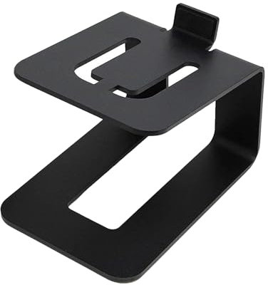 2PCS Speaker Stand, Desk Speaker Riser, Monitor Shelf Stand, High Density Speaker Stand, Home Theater Speaker Stand, Heavy Duty and Compact Speaker Riser 22x16x14cm for Desktop