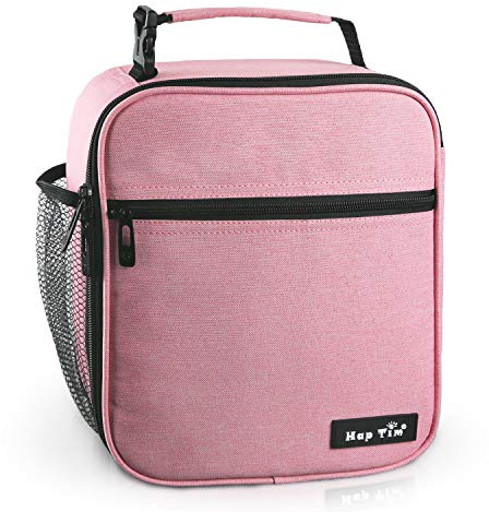 Hap Tim Lunchbox Tasche kühltasche Isoliertasche kleine Lunchtasche für die Arbeit und Schule 6.5L Lunch Tasche Thermotasche Picknicktasche Mittagessen Tasche Bento Box(UK-18654-PK)
