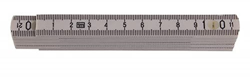 LEVIOR - Mètre pliant 1 m - Plastique mini (D).