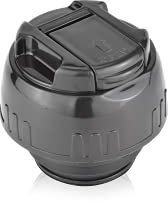 Milu Isolierflasche Deckel Auslaufsicher - Thermoskanne Abdeckung - Ersatzdeckel Trinkflasche Kappe - Travel Mug Zubehör (Schwarz, 750ml)