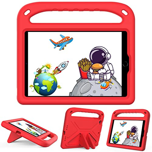 GOZOPO Kids Case for iPad mini 4th/5th Generation 7.9, red | LightWeight ShockProof Cover for iPad Mini 1/2/3/4/5 7.9-inch
