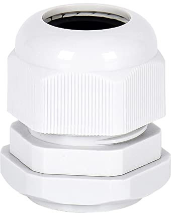 6 Stück G2 Kabelverschraubung für Connect 32mm-40mm Elektrische Leitung Draht Wasserdicht Kompression Gelenkverbinder (Nylon)