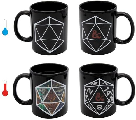 Joytoy 22841 Tasse magique en céramique Motif Donjons & Dragons Capacité 320 ml