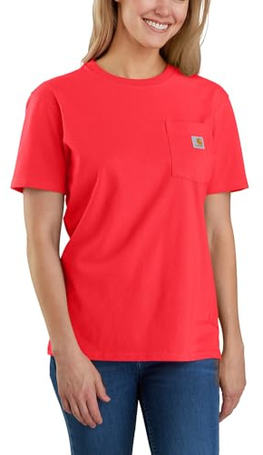 Carhartt Loose Fit Heavyweight Short-Sleeve Pocket T-Shirt (Also Available In Plus Sizes) Closeout Clásico Mujer