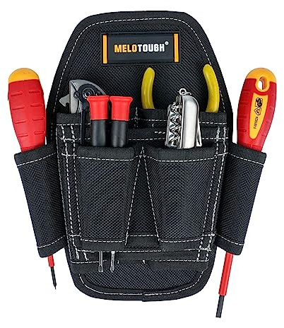 Small Tool Pouch with Belt Clip,Small Tool Holder Pouch, Min Work Organizer Tool Holster and Knife Holder