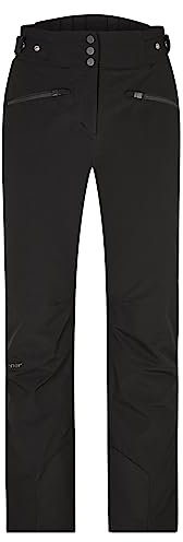 Ziener Damen TILLA Ski-Hose/Schnee-Hose | atmungsaktiv, wasserdicht, Primaloft, Black, 42