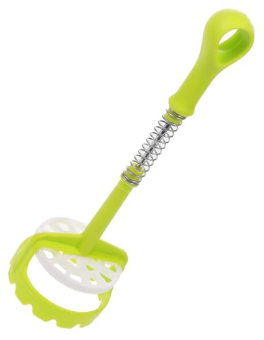 Ciieeo Spring Push Potato Presser Potato Masher Ricer Chopper Food Masher Easy Clean Kitchen Tool Random Color