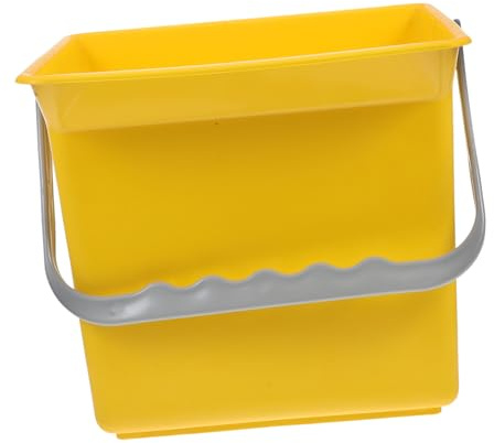 ANDRESLAD Secchio Di Plastica Versatile Per La Pulizia Dellauto Con Manico Per Il Lavaggio Dei Vetri Per Uso Domestico