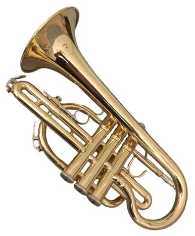 Anfänger Trompete Kornettinstrument lackiert Gold Trompete B flach professionelle Leistung Anfänger