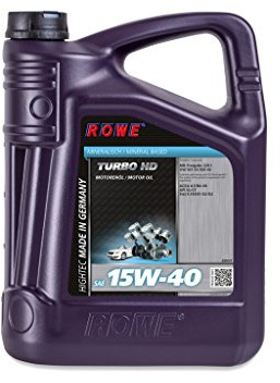 5L ROWE TURBO HD 15W40 Motoröl Öl FIAT 9.55535-G2/D2 MB 229.1 VW 501.01/505.00