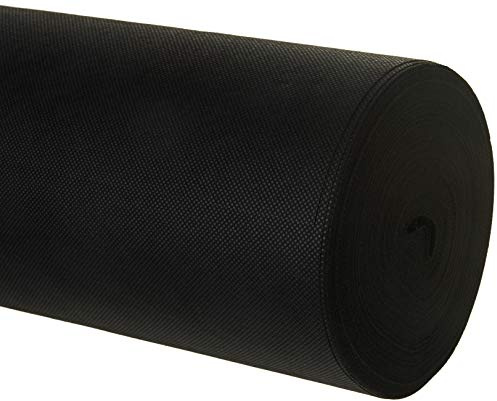 García de Pou 159.37 Mantel Spunbond 60 G/M2, 1.20 x 50 m, Negro