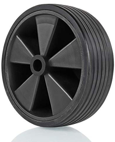 deiwo Rueda Jockey, Llanta de Rueda de Repuesto, plástico, Goma de neumáticos, 220 x 70 mm