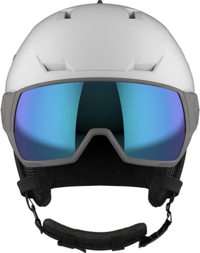 Salomon ICON LT VISOR Casque, casque ski et snowboard enfant pour Ski Snowboard MTN, sécurité montagne et sports outdoor