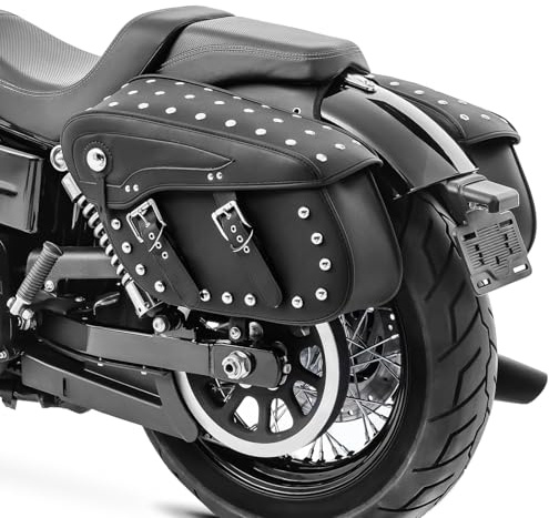 Satteltasche für Honda Shadow VT 750/600 / 125 C VH6 schwarz