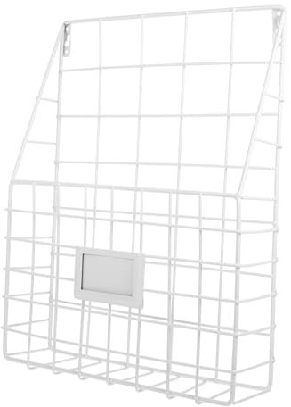 GRADENEVE Wandzeitschriftenhalter Aus Metall Zum Aufhängen Filigraner Buch-organizer Verschleißfester Zeitschriftenständer Dekoratives Bücherregal Für Büro Und Zuhause Hängende Ablage