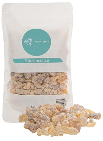 noah spice Frankincense Resin Tears (Olibanum) – Premium Grade Incense & Bakhoor for Home Fragrance, Yoga, Meditation & Essential Oil - 4 oz (113g)