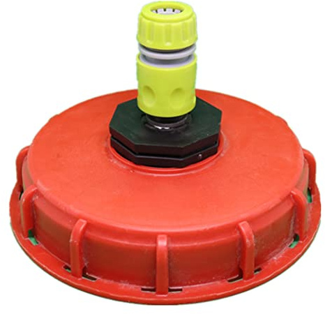 IBC tanklock 163 mm IBC behållare adapter lock ton hink adapter med ventilationshål IBC tanklock