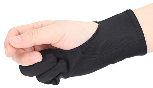ANKROYU 2 Künstlerhandschuh, Antimistouch-Zeichenhandschuh, Tablet-Handschuh für die Linke und rechte Hand, Finger-Malhandschuhe für die grafische Zeichnungsmalerei (M)