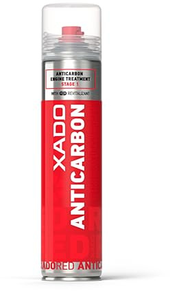 XADO RED ANTICARBON Motor Entkalker Spray 320ml – Hochwirksamer Motorreiniger & Entkohler – Entfernt Kohlenstoffablagerungen, Verbessert Motorleistung, Für Benzin & Diesel Motoren