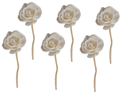FUTUREORYY 6piezas Palitos De Caña De Ratán Unidades para Difusor De Flores Secas para Aromaterapia para Difusor Aromaterapia