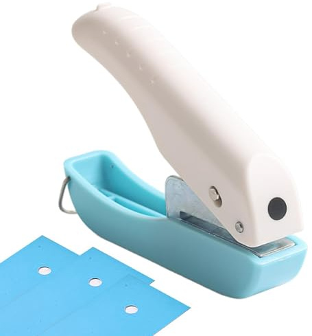 Locher für Bastelarbeiten - 6 mm Einzelloch-Stanzwerkzeug | Prägelocher für Scrapbooking - für Zuhause, Büro, Schule, Studenten, Lehrer, Karton, Scrapbooking,