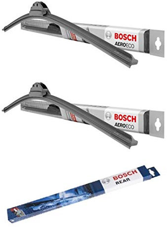 3X Scheibenwischer kompatibel mit BMW 3er e36 COMPACT 1994-2000 ideal angepasst Bosch AEROECO