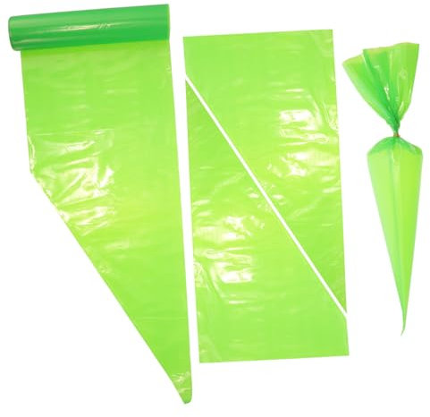 Artibetter Bolsas Para Lechada De Azulejos y Saco De Cemento Resistente Ldpe, Bolsa Para Albañilería, Material Anti-pinchazos, Color Verde, 50 Unidades, Uso Profesional Construcción y Alicatado