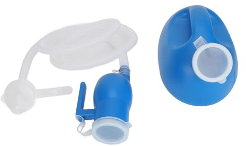2000 ml Urinal Bottles für Männer, Leak-proof Lid and Hose Portable Urinal Bottle for Men tragbare Pipi-Flasche mit Deckel for Disabled, Elderly, Car, Camping