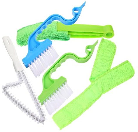 Warmhm 1 Set spazzola per la pulizia delle cuciture spazzola per la pulizia delle scanalature pennelli detailing auto pennelli car detailing spazzola per fessure per piastrelle Metallo