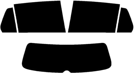 Window-Tint.co.uk Pre Cut Window Tint for VW Golf 5-door - 2013 to 2020 (MK7) - Rear Windows 20% Dark Smoke