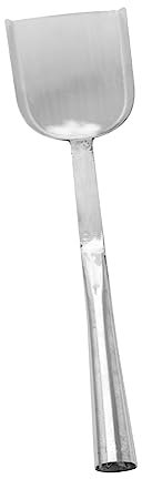 Cabilock Pala De Carbón De Acero Cromado Ligera y Resistente Para Barbacoa y Chimenea Multifuncional Fácil De Transportar Con Mango De Opcional