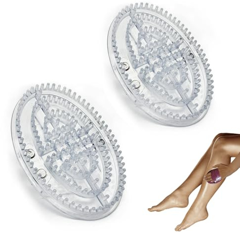 2-Pack Meridian Massage Brush for Home SPA & Fitness Recovery, Works with Essential Oils, Relaxes Body, Back, Waist, Legs, and Supports Better Sleep, Gifts for Woman and Sports Enthusiasts