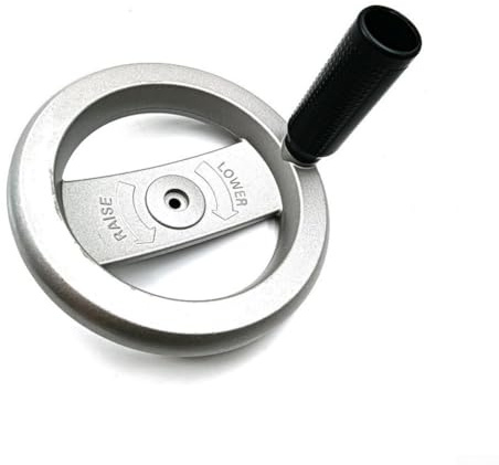 Yuanpgky Hobelgriff 5140011-10 Kompatibel mit DW735 und DW735X Hobelmaschinen - Metall Kurbelgriff Ersatzteil für Elektrowerkzeuge