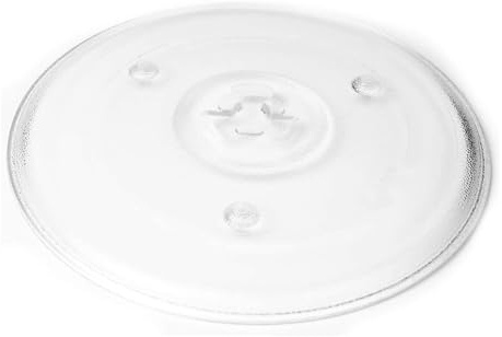 10,5-Zoll-Mikrowellenteller, Ersatz-Mikrowellenteller, Langlebiger Universeller Drehteller Aus Glas, Runder Ersatzteller