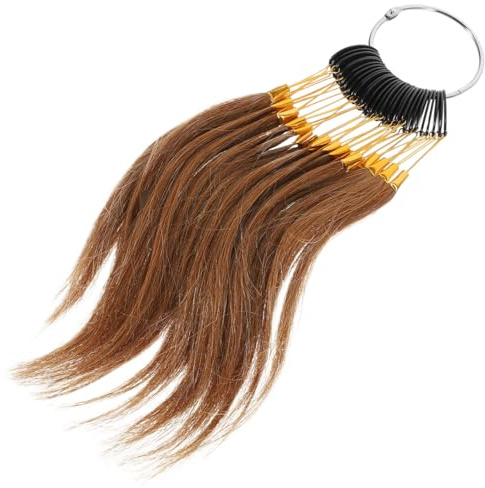 IMIKEYA Echthaar Haarfarben Testmuster Leicht und Angenehm für Friseure 30 Stück für Beauty Shops und Professionelle Haarfärbepraxis