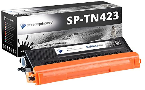 schneiderprintware Toner | 30% höhere Druckleistung | kompatibel für Brother TN-423BK TN-421BK Schwarz für Brother DCP-L8410CDW