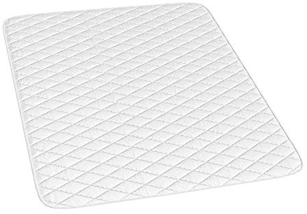 Vitalispa Matratzenschoner, Weiß, 160 x 200 cm | Versteppung, maschinenwaschbar zur einfachen Reinigung und Pflege