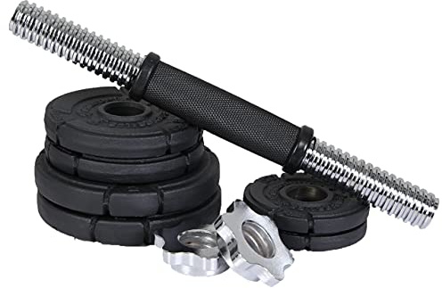 energetics Premium Kurzhantel-Set, Black, One Size, Schwarz, Einheitsgröße