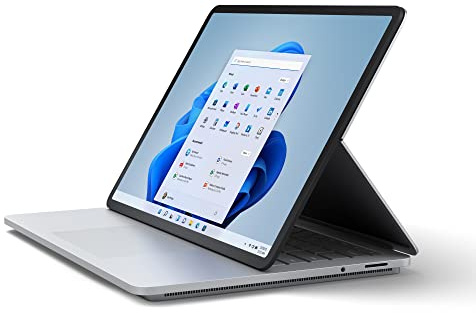 Microsoft Surface Laptop Studio, 14,4 Processore Intel Core H35 i7-11370H 32GB/1TB Wi-Fi Platino Grafica NVIDIA GeForce RTX️3050 Ti