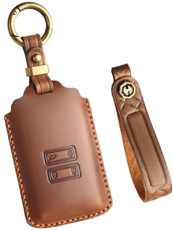 Ysbxitu Schlüsselhülle für Renault Gehäuse der Fernbedienung Cover kompatibel mit Renault Clio Megane Koleos Kadjar Kangoo Twingo Talisman Captur Espace keyless go schutz Autoschlüssel box